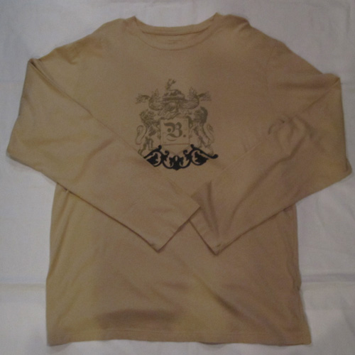 バナナリパブリック / フロントロゴプリントロングスリーブＴシャツ