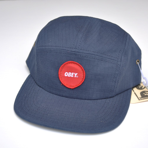 OBEY （オベイ） スナップバックCAP ネイビー