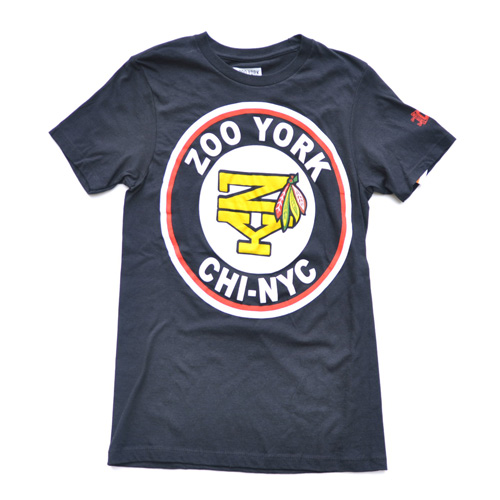 ZOO YORK/ズーヨーク フロントプリント半袖Tシャツ