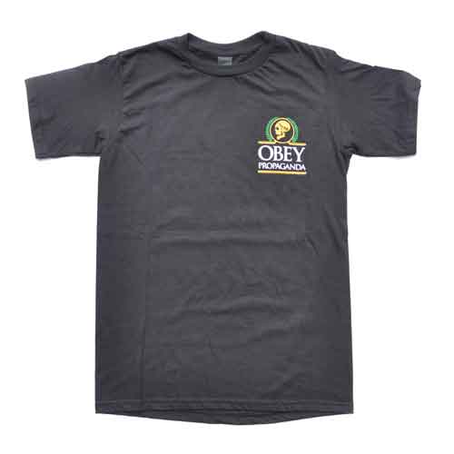OBEY/オベイ スカルプリント半袖Tシャツ