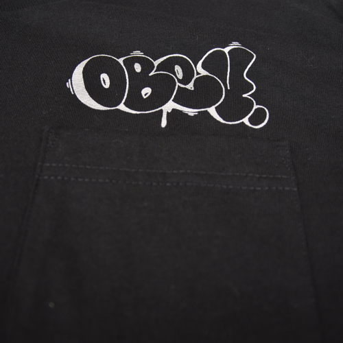 OBEY/オベイ 両面バブルロゴプリントポケット半袖Tシャツ-3