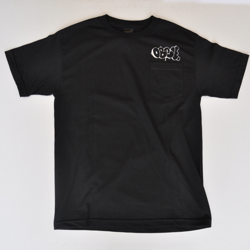 OBEY/オベイ 両面バブルロゴプリントポケット半袖Tシャツ