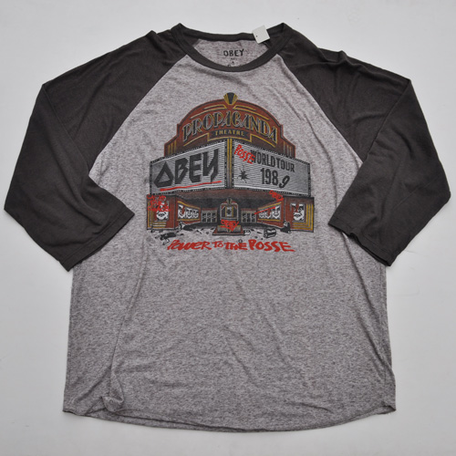 OBEY （オベイ）　ラグランノースリーブTシャツ