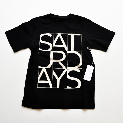 SATURDAYS SURF NYC/サタデェーズサーフ　フロントプリントTシャツ