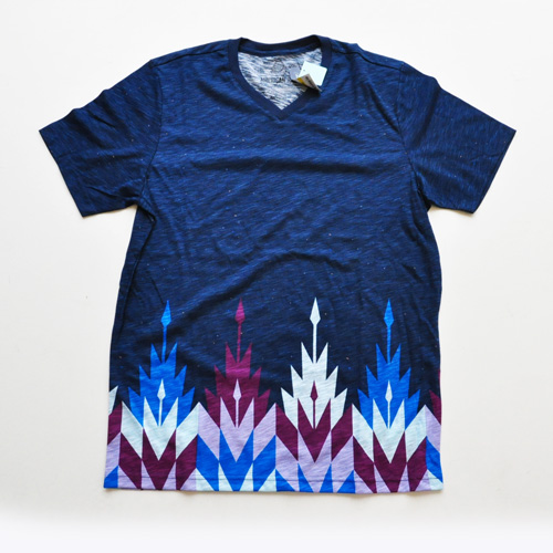 American Rag Cie アメリカンラグシー Vネックボーダーグラフィックtシャツ Tunnel Store 大阪 アメリカ村のストリートスタイルのセレクトショップ