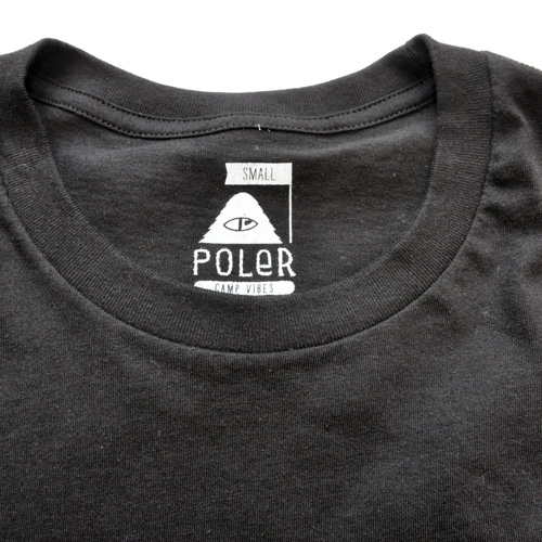 POLER / ポーラー FULLY HEART ポケットTシャツ ブラック-3