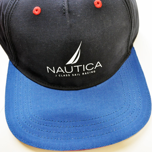 NAUTICA / ノーティカ アイコンロゴ SNAPBACK CAP ネイビー/レッド