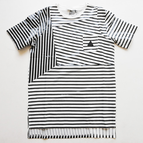 PRPS GOODS&CO. / ピーアールピーエス グッズ＆コー STRIPED POCKET TEE