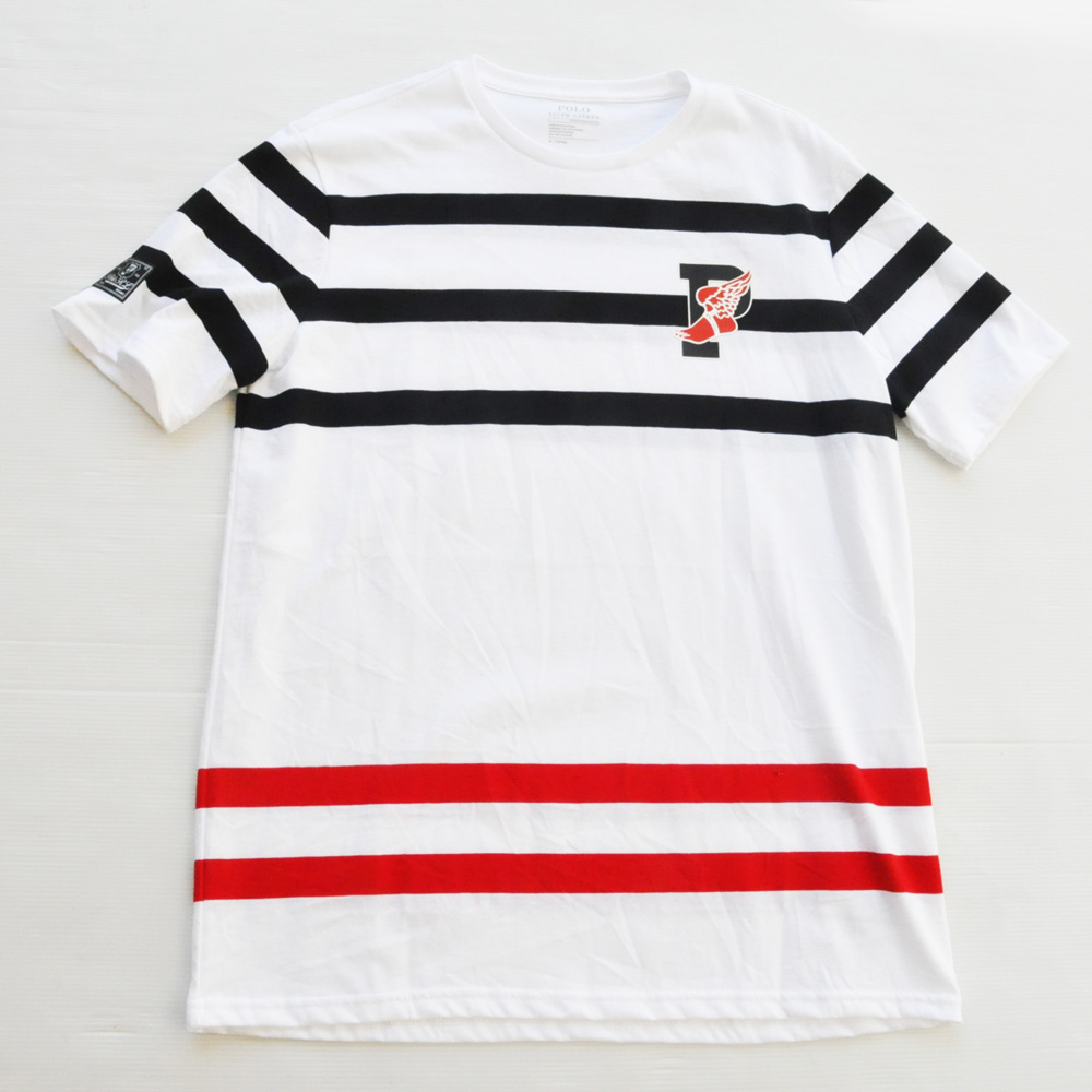 POLO RALPH LAUREN /ポロ ラルフローレン P WING FOOT ボーダーTEE