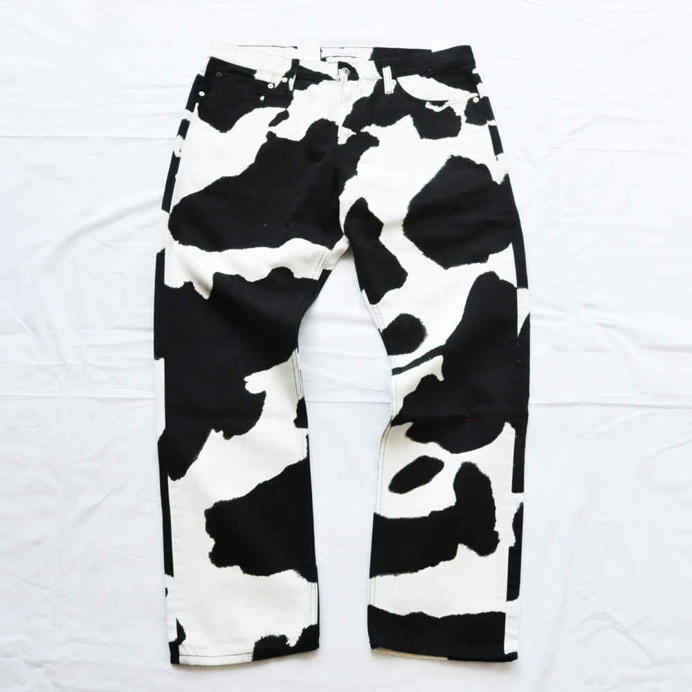 CALVIN KLEIN JEANS/カルバンクラインジーンズ Cow Print Jeans BIG SIZE