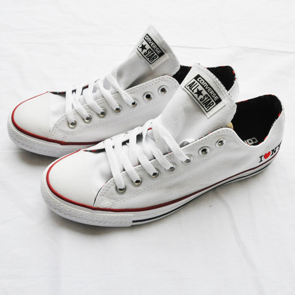 CONVERSE/コンバース ALL STAR I LOVE NY ホワイト NY限定モデル