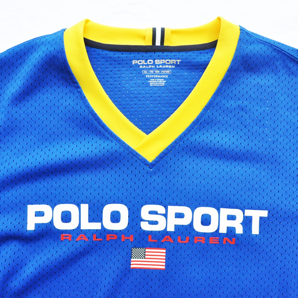 POLO SPORT/ポロ スポーツ メッシュ半袖ゲームシャツ BIG SIZE