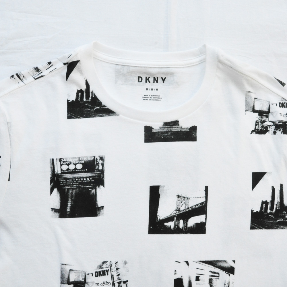 DKNY/ダナキャラン NEW YORKフォトプリント 半袖Tシャツ-3