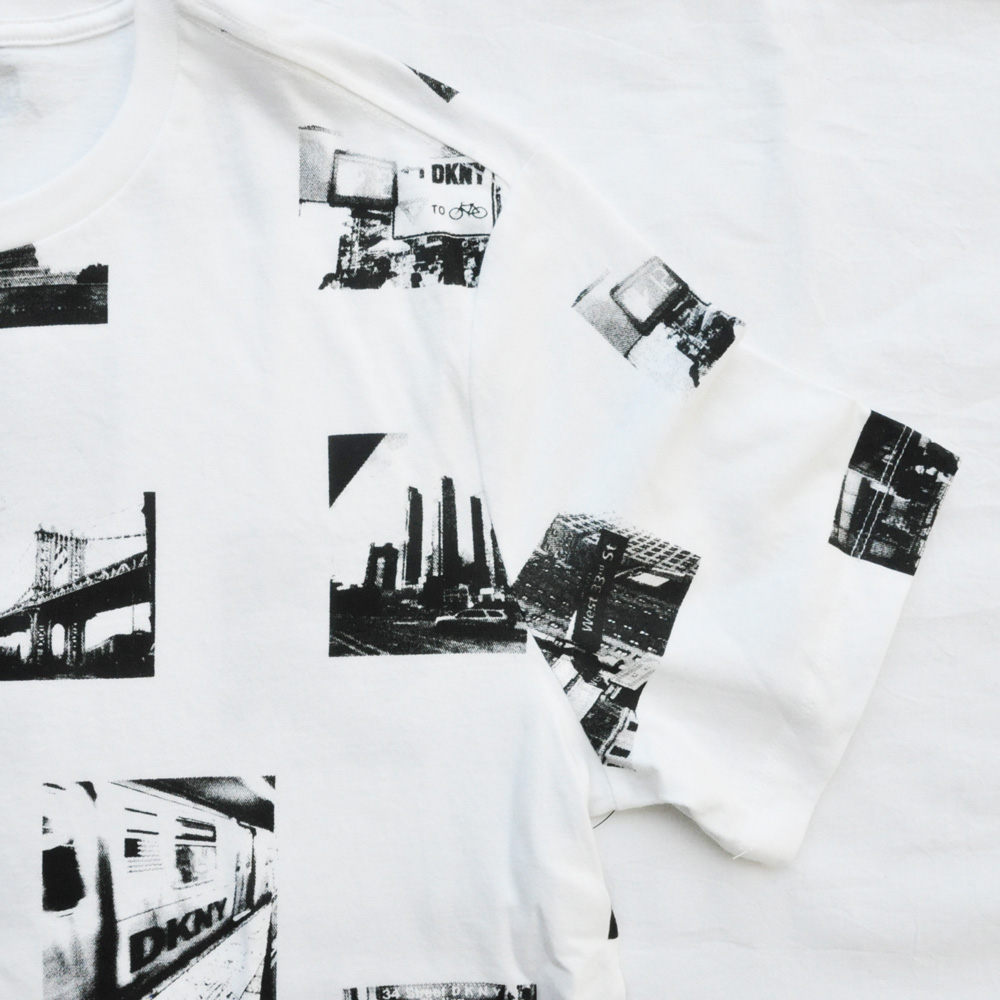 DKNY/ダナキャラン NEW YORKフォトプリント 半袖Tシャツ-4