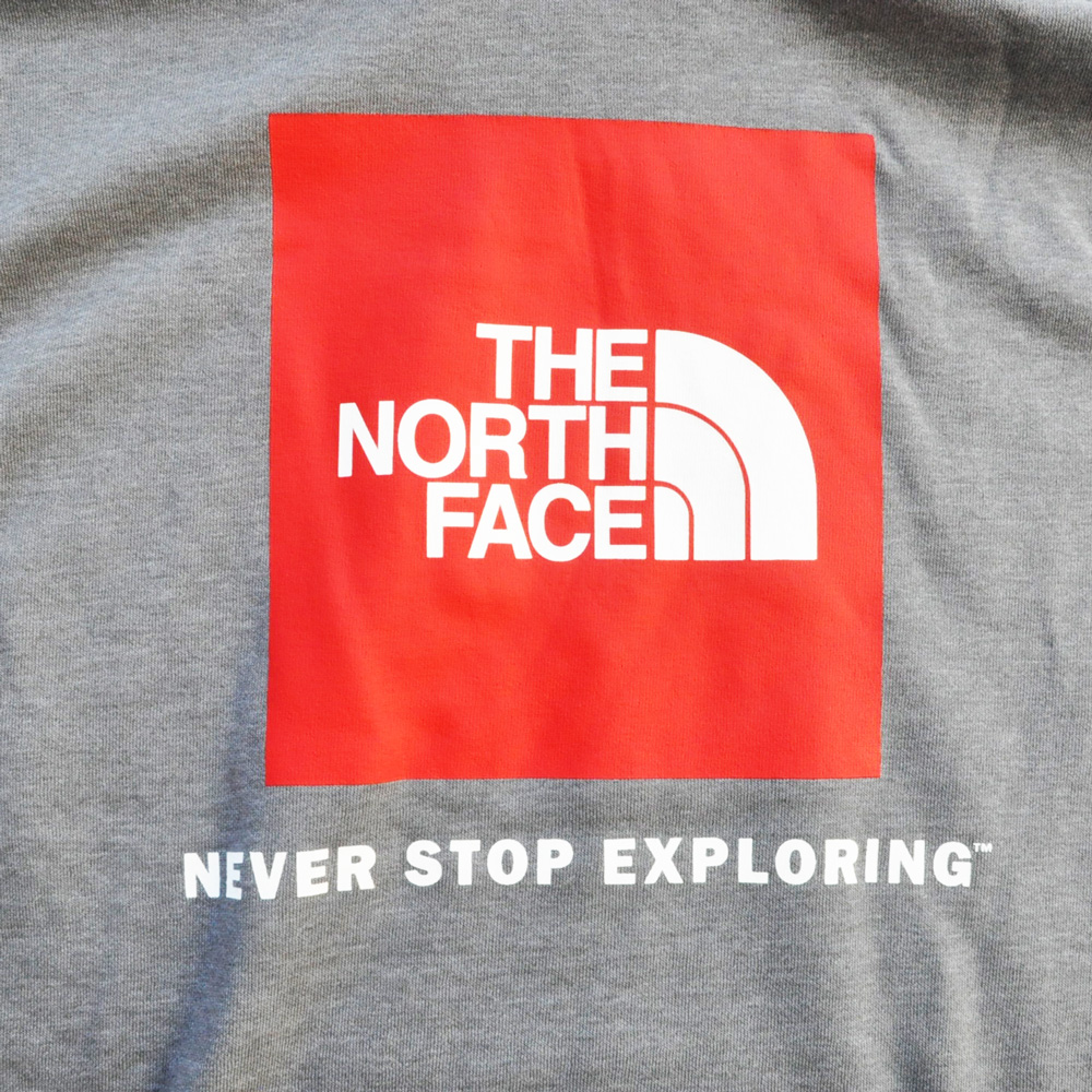 The North Face ザノースフェイス Never Stop Exploring パーカー グレー Tunnel Store 大阪アメリカ村のストリートスタイルのセレクトショップ
