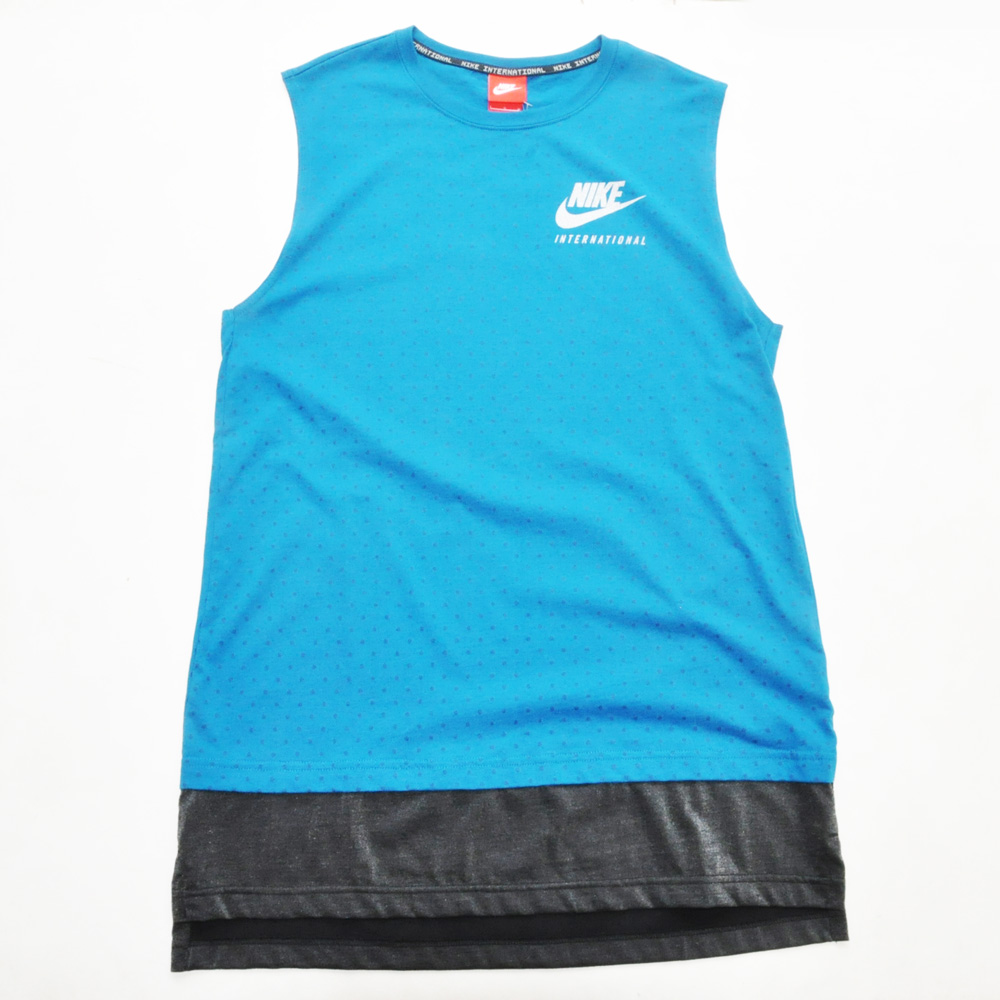 NIKE/ナイキ NIKE INTERNATINAL RUNNING TANK TOP ロング丈