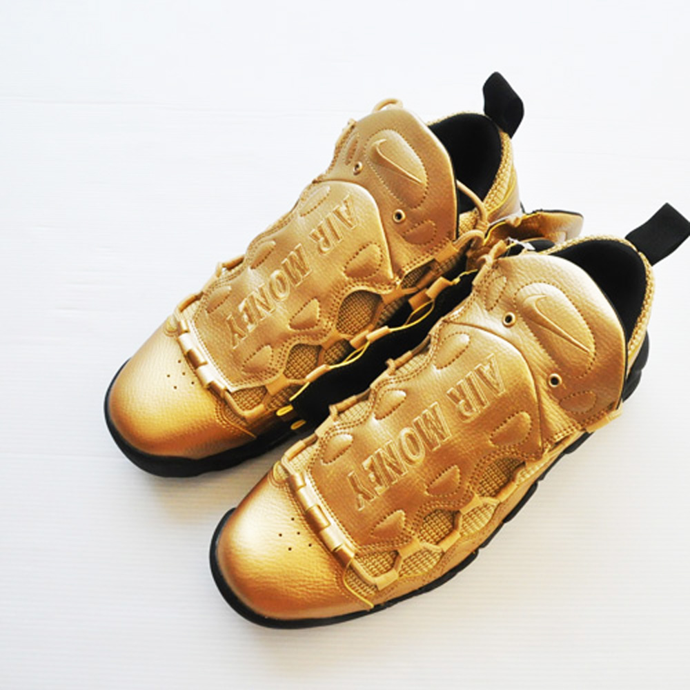 NIKE/ナイキ AIR MORE MONEY GOLD