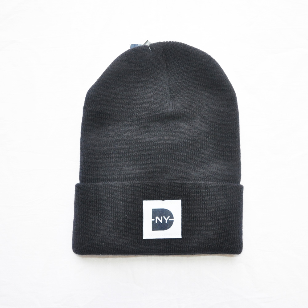 DAVE’S NEW YORK/デイヴス ニューヨーク 3M THINSULATE DAVE’S NEW YORK ICONIC LOGO KNIT BEANIE NAVY