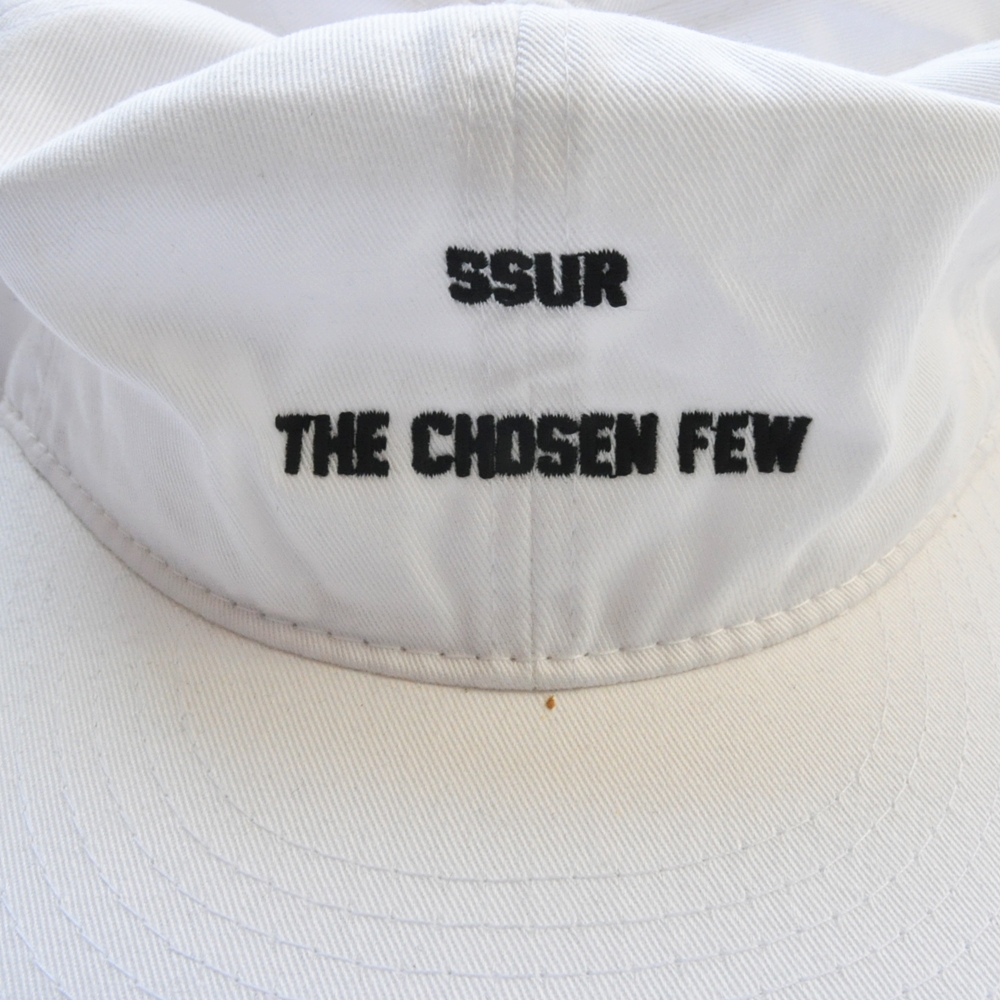 SSUR/サー SSUR THE CHOSEN FEW SNAP BACK CAP WHITE