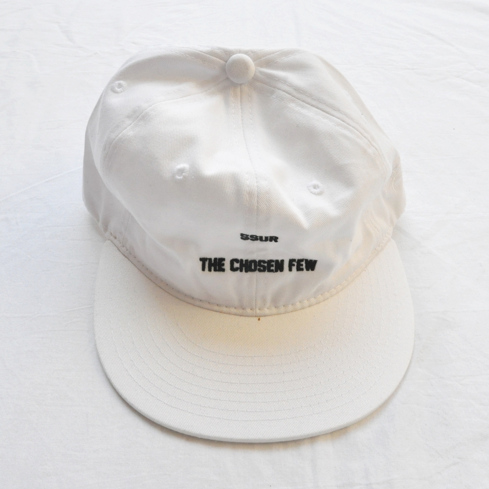 SSUR/サー SSUR THE CHOSEN FEW SNAP BACK CAP WHITE