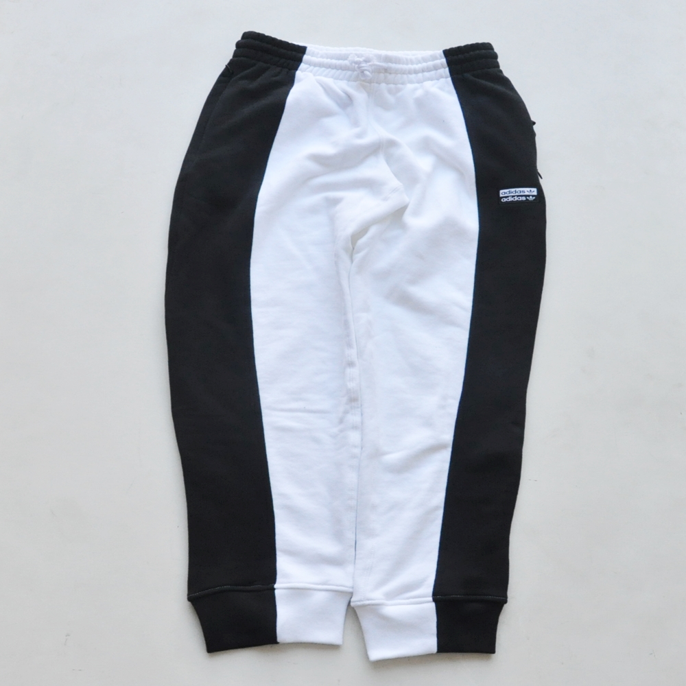 ADIDAS/アディダス adidas Originals BLACK×WHITE SWITCH COLOR SWEAT PANTS