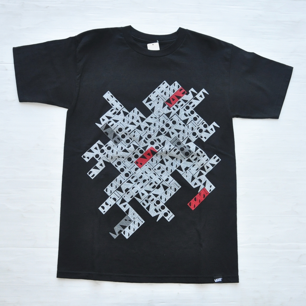 VANS/バンズ 1966 VANS BOX LOGO T SHIRT BLACK