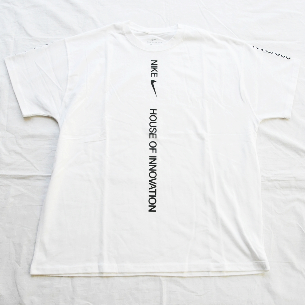 NIKE/ナイキ HOUSE OF INNOVATION T-SHIRT WHITE NYC LIMITED M~XXL