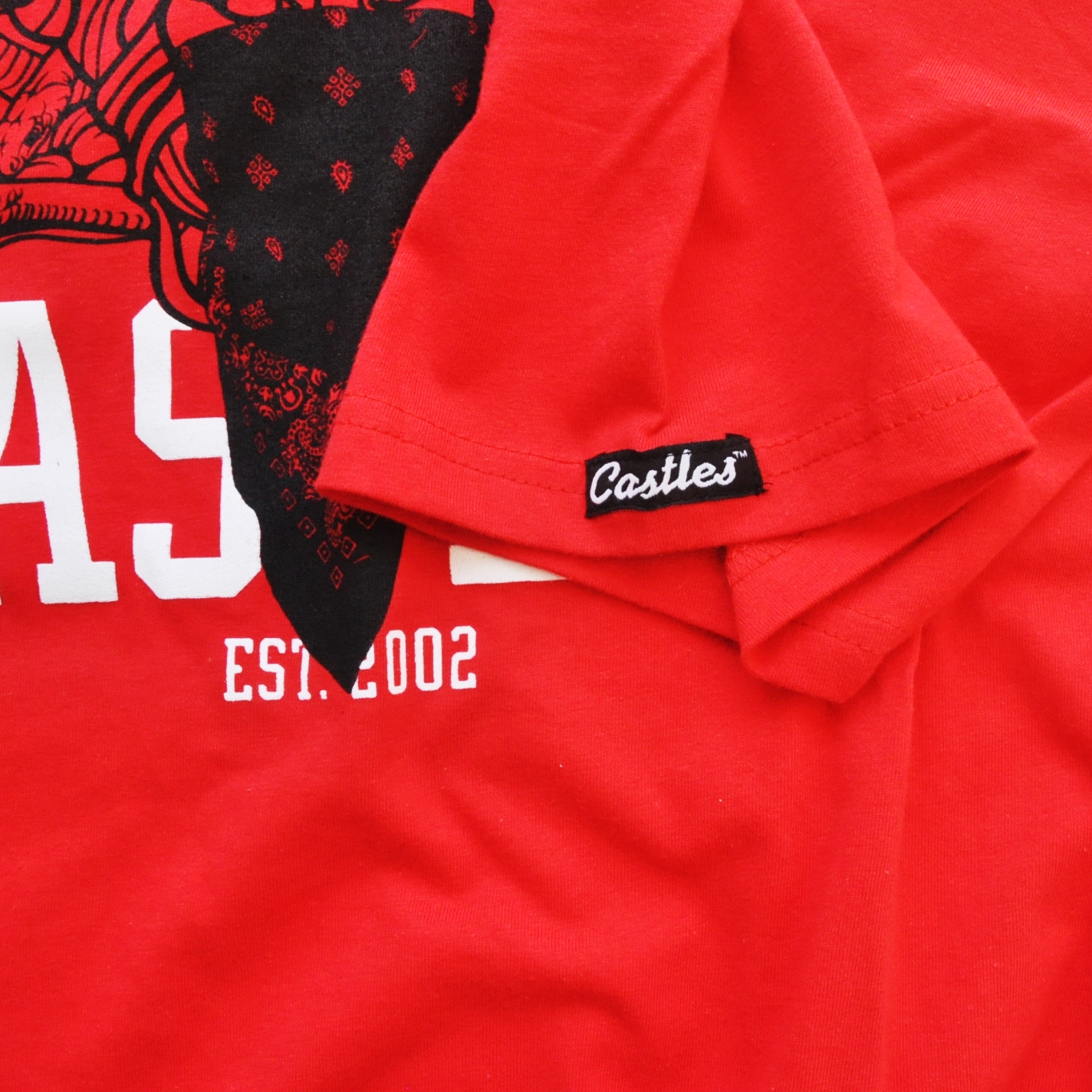 CROOKS＆CASTLES/クルックスアンドキャッスル MEDUSA GANG T-SHIRT RED