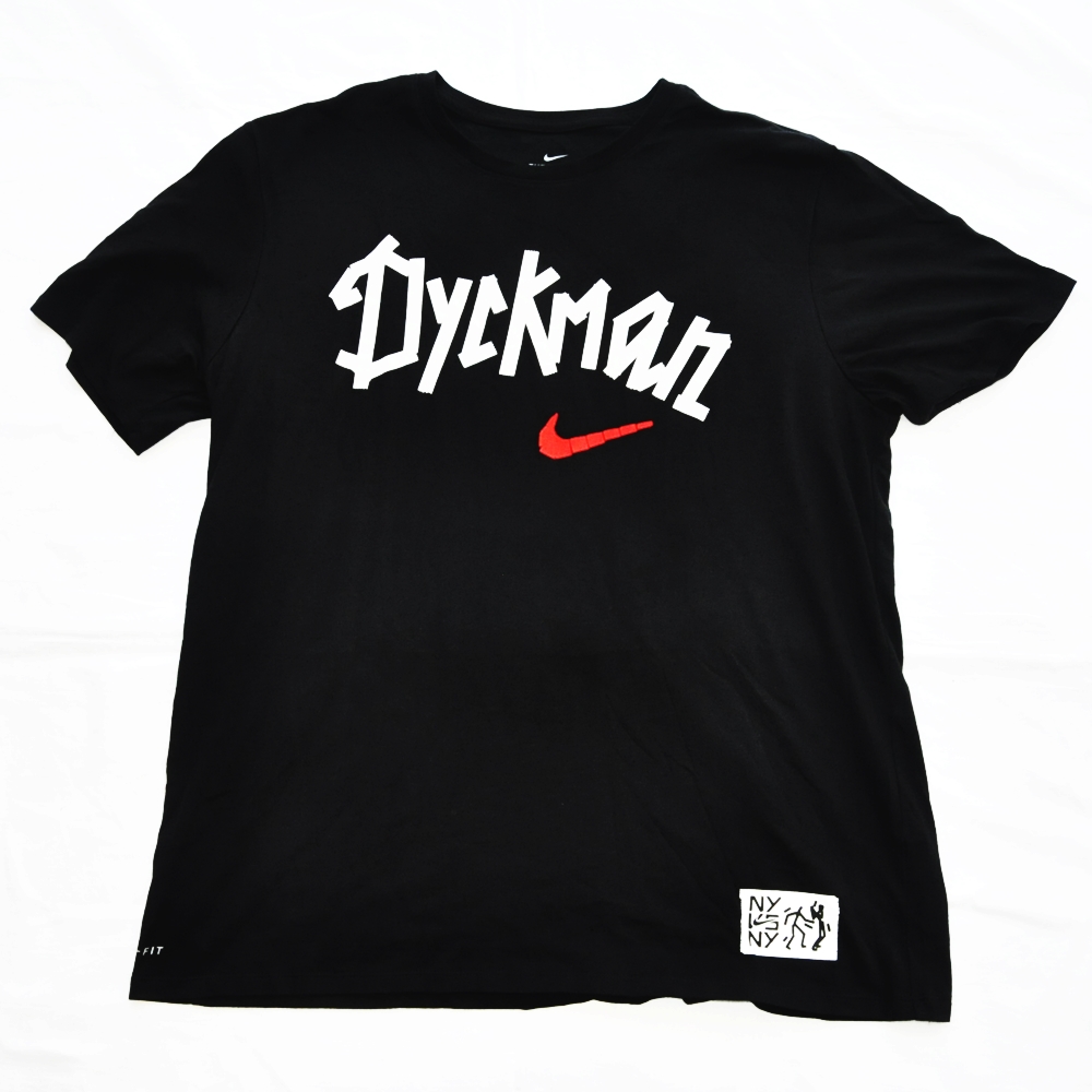 NIKE/ナイキ NY VS NY BASKET BALL DYCKMAN UP TOWN CROWN 30TH DRY FIT T-SHIRT  BIG SIZE