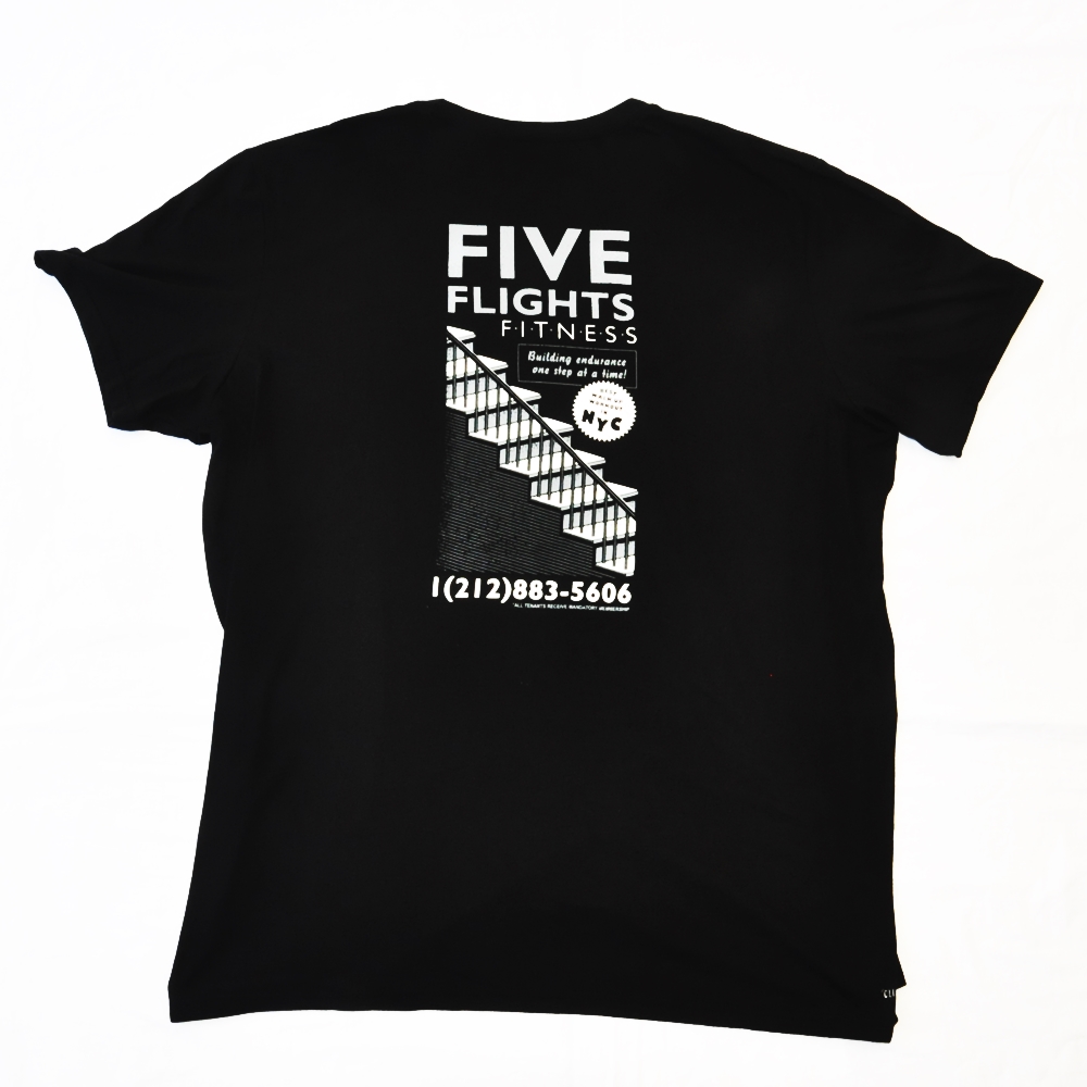 ADIDAS/アディダス FIVE FLIGHTS FITNESS NYC T-SHIRT BIG SIZE