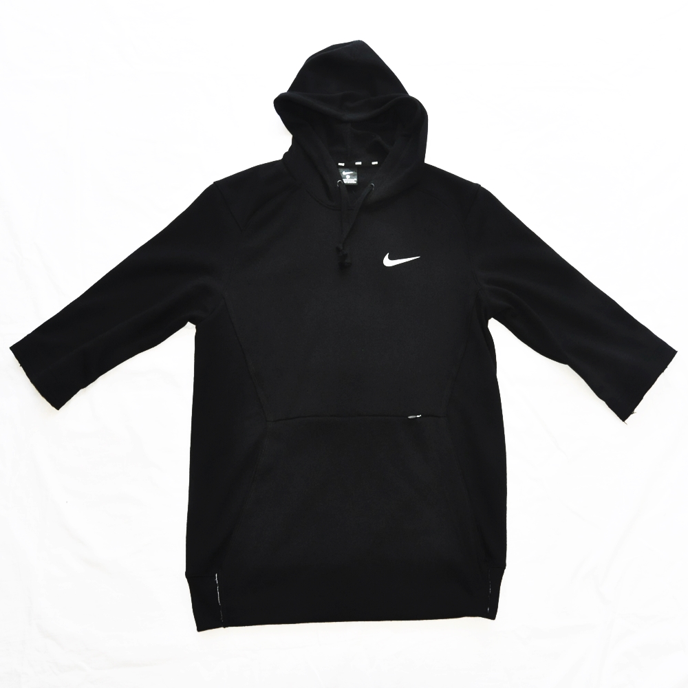 NIKE/ナイキ BASEBALL 3/4 SLEEVE PULL OVER HOODIE BLACK