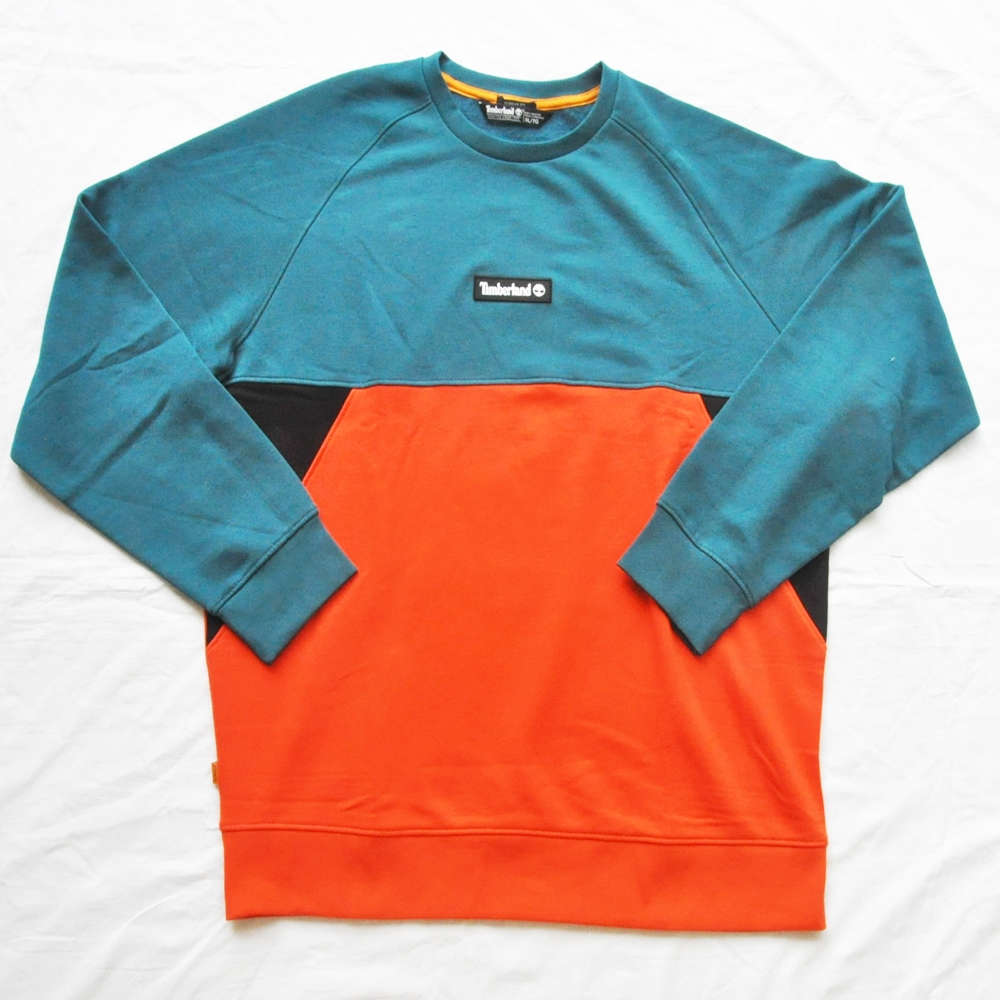 TIMBERLAND/ティンバーランド TIMBERLAND EMBLEM LOGO CREW NECK SWEAT BIG SIZE