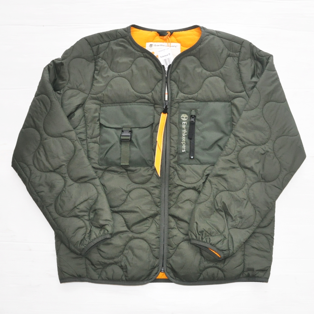 TIMBERLAND / ティンバーランド LIGHT QUILTED JACKET OLIVE GREEN