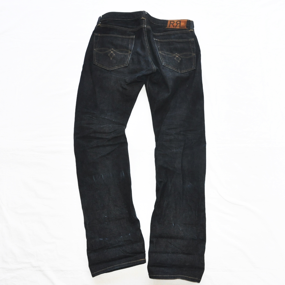 RRL / ダブルアールエル LOW STRAIGHT DENIM PANTS JAPAN WOVEN