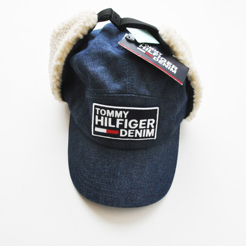 TOMMY HILFIGER DENIM /トミーヒルフィガーデニム　フロントロゴフライトキャップ