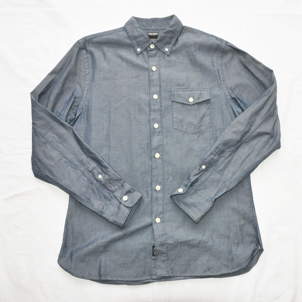TODD SNYDER /トッドスナイダー BD CHAMBRAY LONG SLEEVE SHIRT USED
