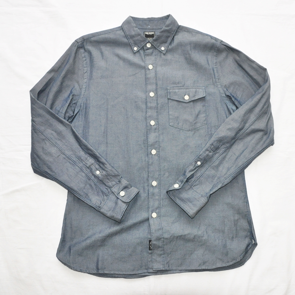 TODD SNYDER /トッドスナイダー BD CHAMBRAY LONG SLEEVE SHIRT USED