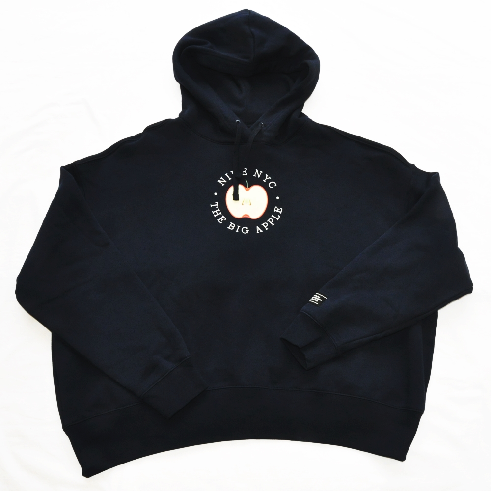 NIKE / ナイキ NYC THE BIG APPLE PULLOVER SWEAT HOODIE NAVY NYC LIMITED BIG SIZE-2