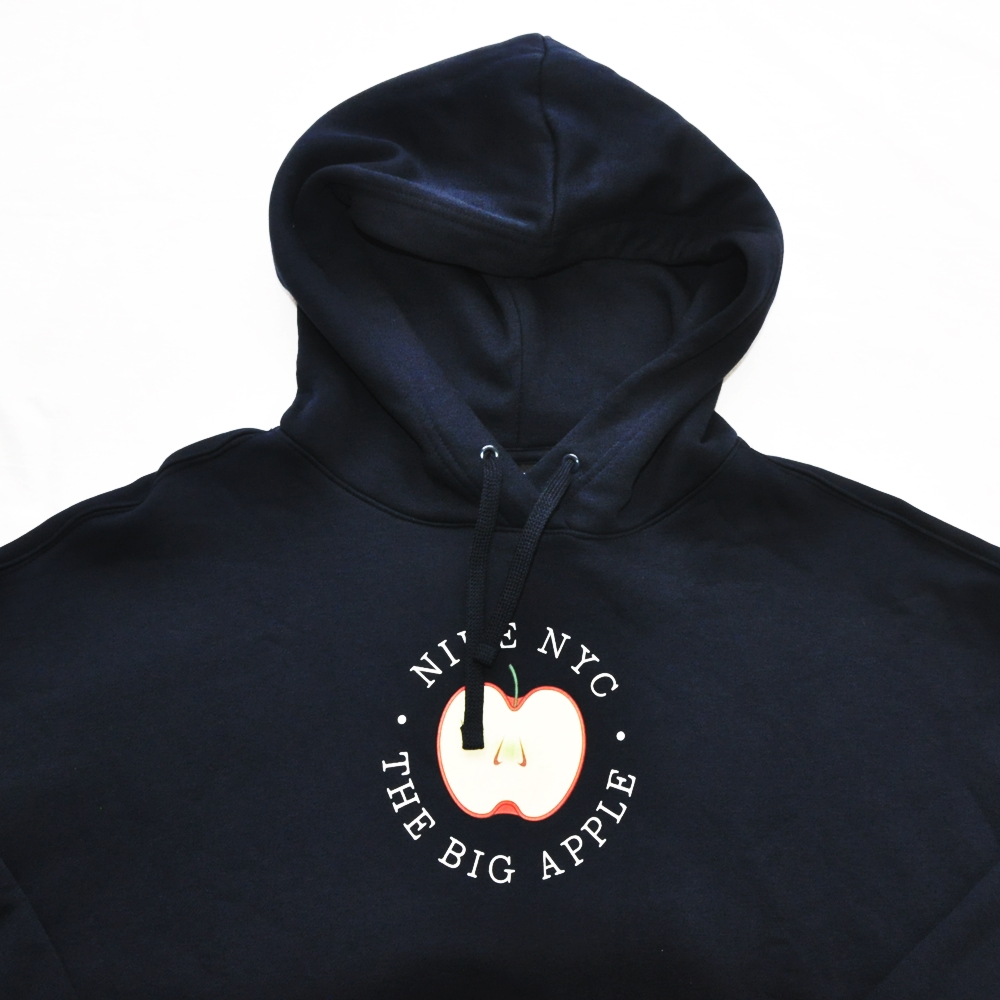 NIKE / ナイキ NYC THE BIG APPLE PULLOVER SWEAT HOODIE NAVY NYC LIMITED BIG SIZE-4
