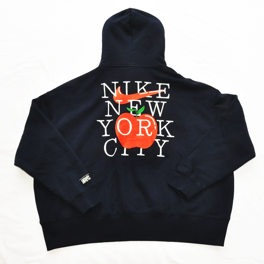 NIKE / ナイキ NYC THE BIG APPLE PULLOVER SWEAT HOODIE NAVY NYC ...