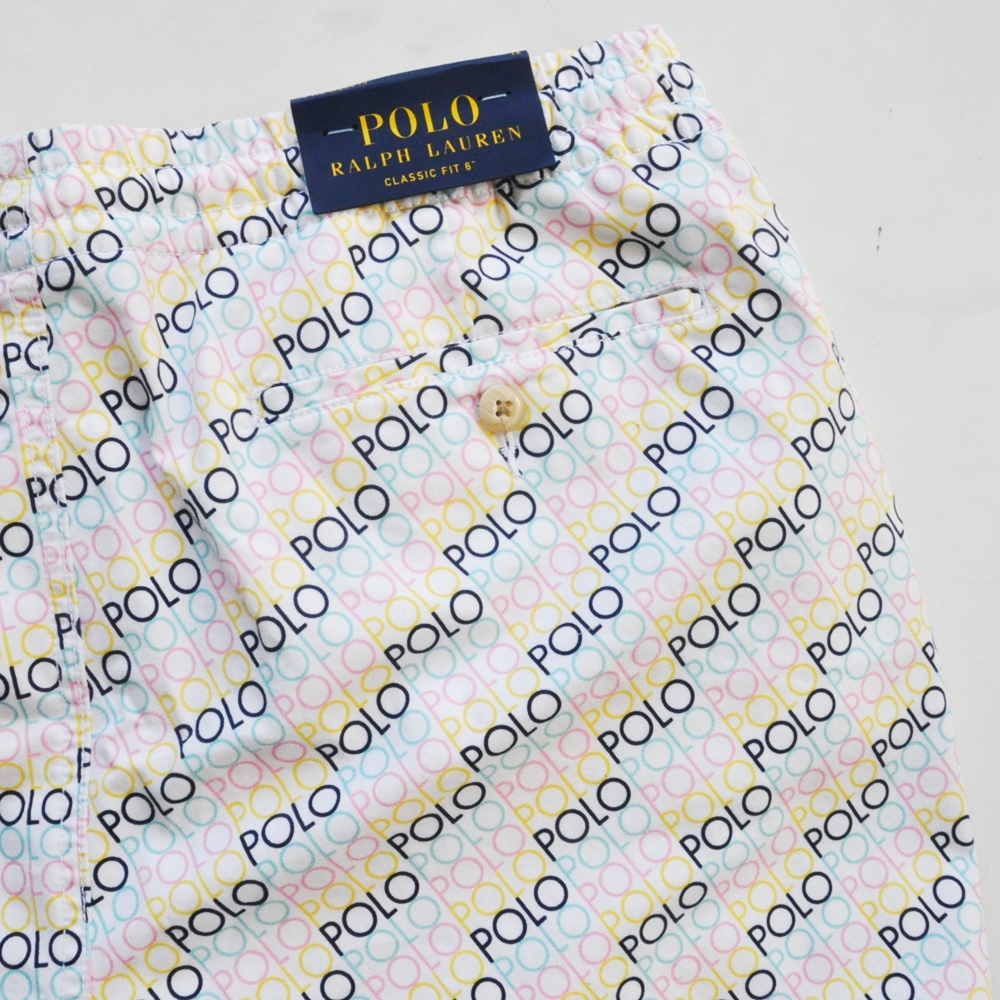 POLO RALPH LAUREN / ポロラルローレン POLO TOTAL PATTERN  CLASSIC FIT SHORTS BIG SIZE-7