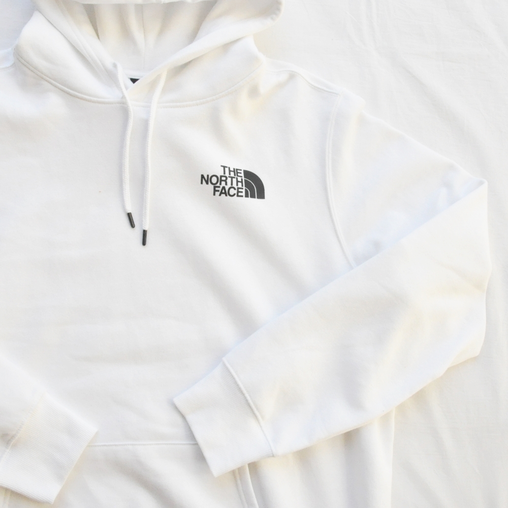 THE NORTH FACE / ザノースフェイス BOX LOGO NEVER STOP EXPLORING PULLOVER SWEAT HOODIE WHITE BIG SIZE-5