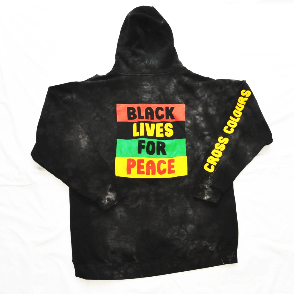 CROSS COLOURS / クロスカラーズ BLACK LIVES FOR PEACE SETUP TIE DYE