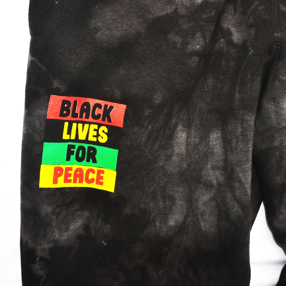 CROSS COLOURS / クロスカラーズ BLACK LIVES FOR PEACE SETUP TIE DYE