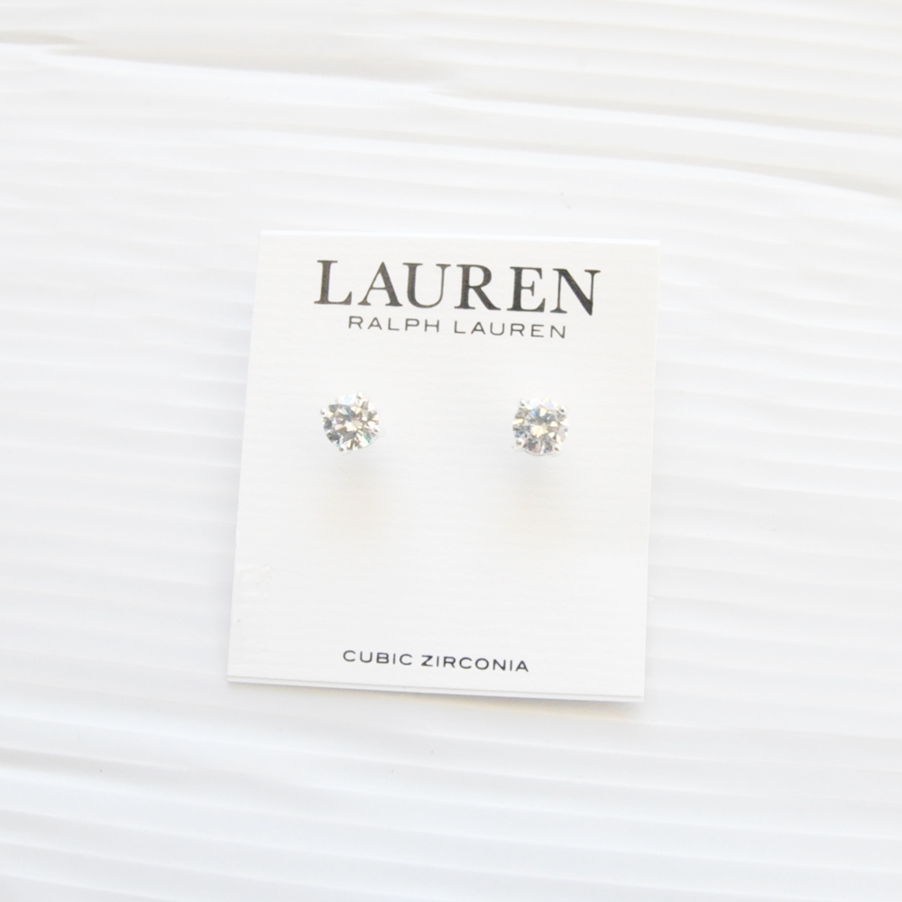 POLO RALPH LAUREN / ポロラルフローレン CUBIC ZIRCONIA PIERCE 1 TYPE