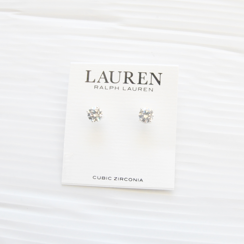 POLO RALPH LAUREN / ポロラルフローレン CUBIC ZIRCONIA PIERCE 1 TYPE