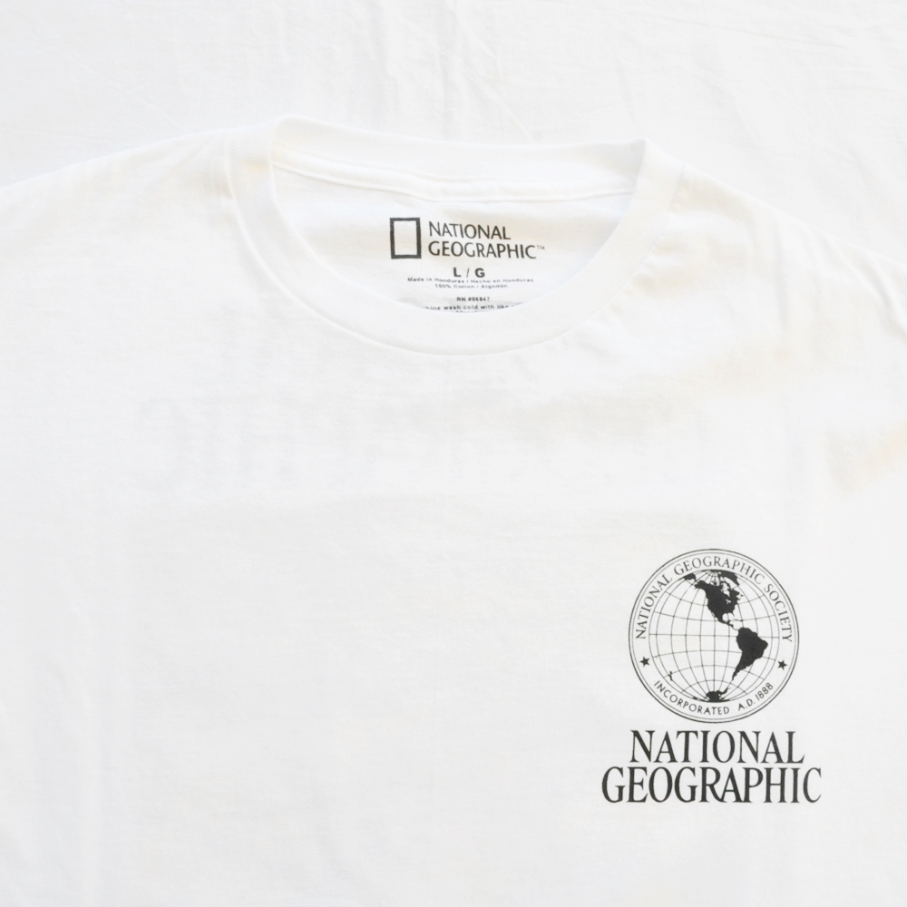 NATIONAL GEOGURAPHIC / ORENGE POPPY PHOTO T-SHIRT-4