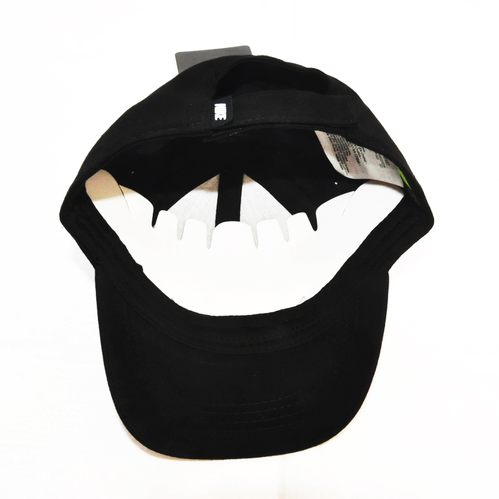 NIKE / ナイキ ONE POINT SWOOSH COTTON BASEBALL CAP BLACK-3