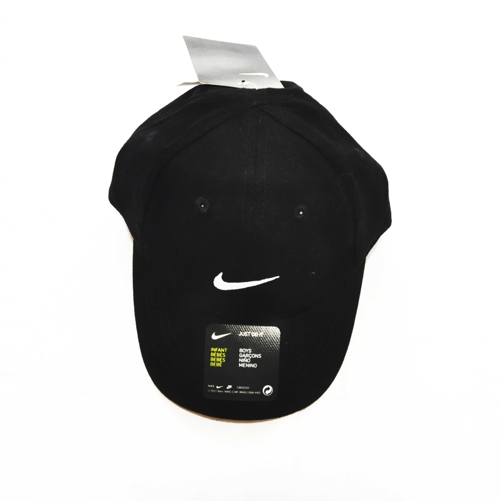 NIKE / ナイキ ONE POINT SWOOSH COTTON BASEBALL CAP BLACK
