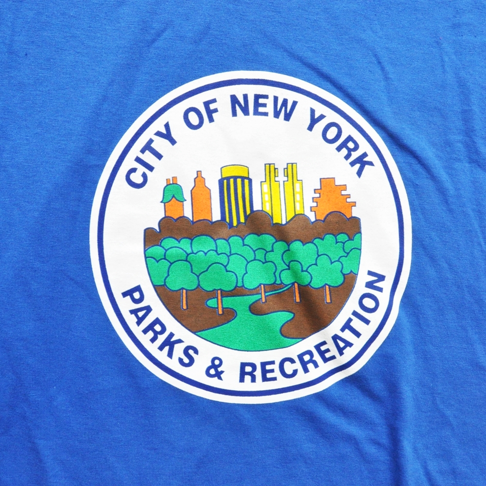 NO BRAND / CITY OF NEW YORK PARKS&RECREATION STAFF T-SHIRTS VINTAGE BIG SIZE-3